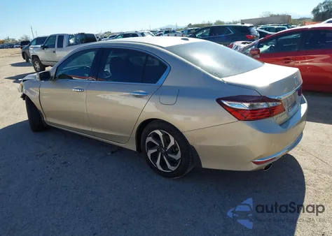 2017 Honda Accord Ex-L V6 z USA, uszkodzony, nr VIN 1HGCR3F81HA038734